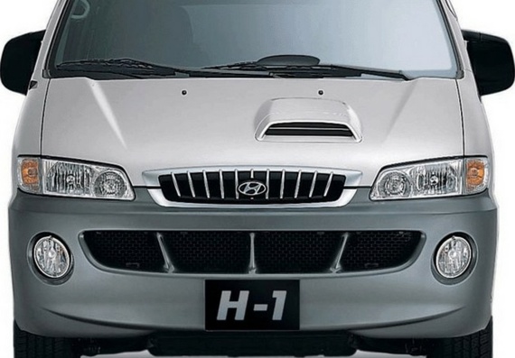Hyundai H-1 (Хендай H-1) - чертежи (рисунки) автомобиля